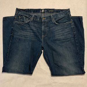 7 For All Mankind, Carsen Jeans, 38x32